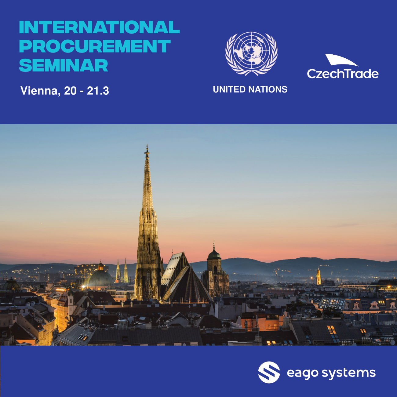 Eago představí svá řešení organizacím OSN ve Vídni