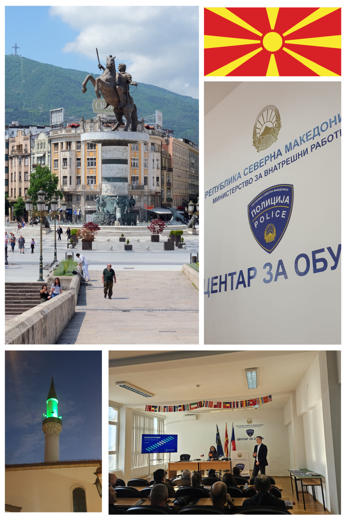 Eago beim Event der Tschechischen Botschaft in Skopje