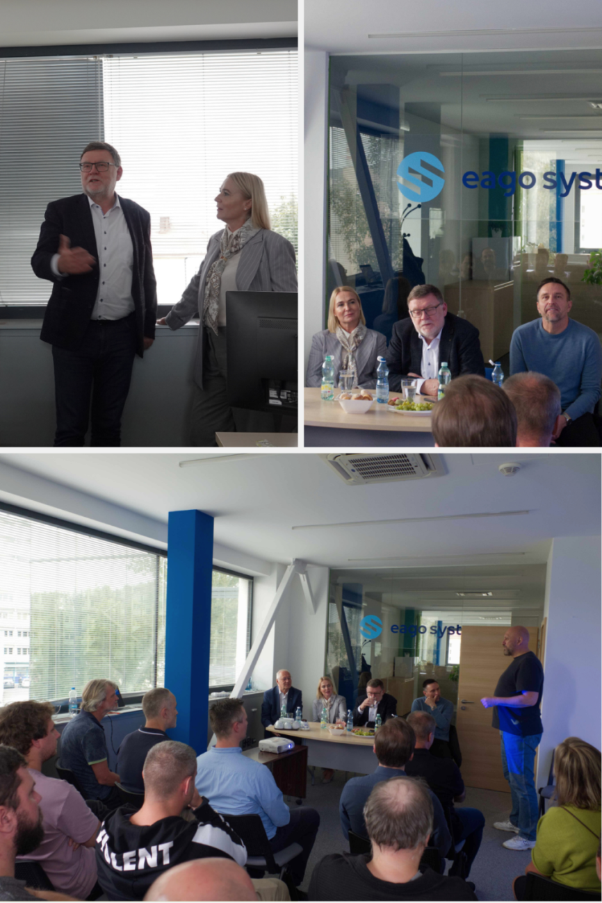 Regierungsbesuch bei Eago